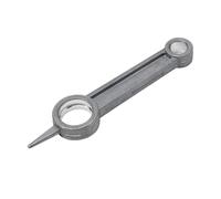 LUhvSW Pezzi di Ricambio Biella del compressore d'Aria 1 Pezzo in Lega di Alluminio Tono Argento for Accessori della Pompa dell'Aria del compressore d'Aria Biella in Alluminio(15X113X32mm)