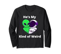 Lui è Il Mio Tipo di strana Coppia Design Nerd Love Maglia a Manica
