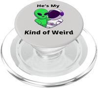 Lui è il mio tipo di strana coppia Design Nerd Love PopSockets PopGrip per MagSafe