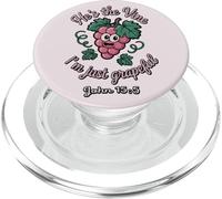 Lui è la vite. Sono solo Grapeful John 15:5 PopSockets PopGrip per MagSafe