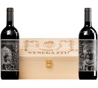 Lui e Lei Capo di Stato Rosso Superiore Montello Asolo DOC 2018 2 bottiglie in cassetta di legno 1,5 l