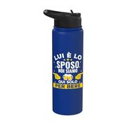 Lui è Lo Sposo Noi Siamo Qui Solo per Bere Stainless Steel Insulated Water Bottle