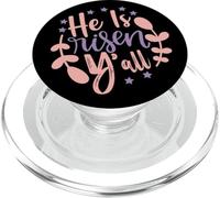 Lui è Risorto Voi tutti - Buona Pasqua Gesù Domenica Cristiana PopSockets PopGrip per MagSafe