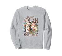 Lui ha Un Piano e io Ho Uno Scopo Cristiano Felpa