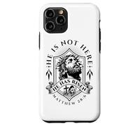 Lui non è qui è risorto Gesù Cristo Dio Retro Christian Custodia per iPhone 11 Pro