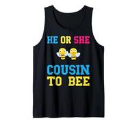 Lui o lei Cugino To Bee Baby Shower Party Gender Reveal Canotta