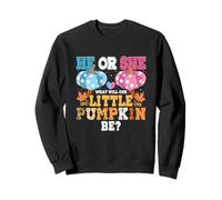 Lui o Lei What Will Our Little Pumpkin Be Autumn Baby Shower Felpa