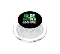 Lui può guarire la fede cristiana nastro Luca 1-37 PopSockets PopGrip per MagSafe