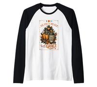 Lui riempie la mia Tazza con Grace Pumpkin Maglia con Maniche Raglan