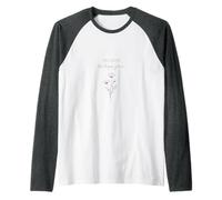 Lui Vive Lascia Che la Speranza cresca Design Maglia con Maniche Raglan