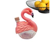 Luieonm Bottiglia di whisky, decanter per whisky a forma di animale, riutilizzabile, per degustazione di vino rosso, padre, birra, donne, addio al celibato, eventi speciali
