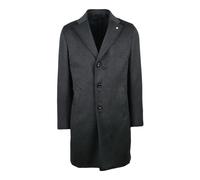 Luigi Bianchi Mantova - Cappotto - - Coats - Uomo - Grigio - 2XL