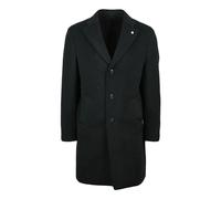 Luigi Bianchi Mantova - Cappotto - - Coats - Uomo - Nero - XL