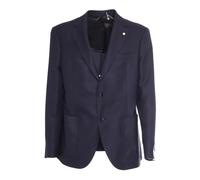 Luigi Bianchi Mantova, ,Jackets ,Uomo ,Blu ,4XL Blazers