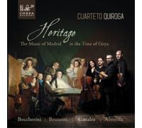 Luigi Boccherin Cuarteto Quiroga: Heritage: The Music of Madrid in the Time (CD)