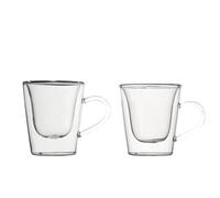 Luigi Bormioli tazza termica caffè espresso Duo 12 cl Duos doppia parete set 2