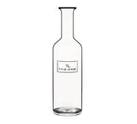 Luigi bormioli bottiglia professionale optima fine wine 1 lt in vetro