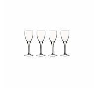 Luigi Bormioli - Confezione Regalo da 4 Bicchieri da Sherry Michelangelo, 7 cl
