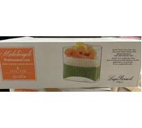 LUIGI BORMIOLI MICHELANGELO 6 BICCHIERI VETRO PROFESSIONALE AMOUSE BOUCHE FOOD