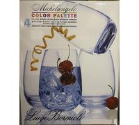 Luigi Bormioli Michelangelo set 4 bicchieri blu 46 cl