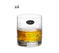 LUIGI BORMIOLI Set 4 bicchieri whisky Mixology trasparente Arredo tavola