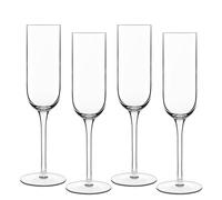Luigi Bormioli Sublime Flauto a Champagne - Set di 4 - Materiale: Vetro - Colore: Trasparente - Calici da Champagne - Bruno Evrard