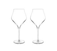 Luigi Bormioli Supermo - Calice da vino rosso bordeaux, 623,7 g, 2 pezzi (confezione da 1), trasparente