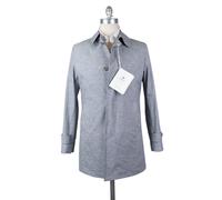 Luigi Borrelli Giacca Con Scacchi Shephard's Check Blu - 42/52 - OW2101G100670