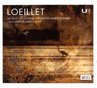 Luigi Chiarizia Loeillet: six suites of lessons for harpsichord or spinet (CD)