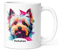 Luigi Collection Tazza cane Yorkshire Tazza Messaggio Umorismo Divertente Razza Animali. Idea regalo originale e bello amico, uomo, donna, bambino, collega, per compleanno, Natale, San Valentino.