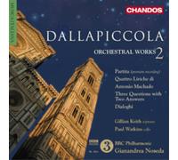 Luigi Dallapiccola Orchestral Works (CD) Album