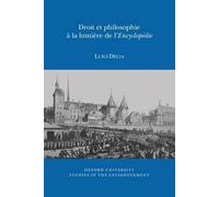 Luigi Delia Droit et Philosophie à la Lumière de l'Encyclopédie (Tascabile)