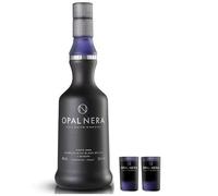 LUIGI FRANCOLI OPAL NERA THE ORIGINAL 70 CL CON DUE BICCHIERI