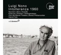 Luigi Nono Luigi Nono: Intolleranza 1960 (CD) Album