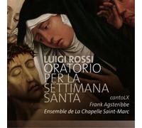 Luigi Rossi Luigi Rossi: Oratorio Per La Settimana Santa (CD) Album