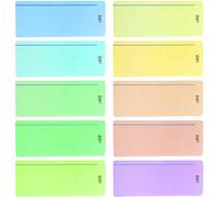 Luigi's 10 strisce di lettura per dislessia con sovrapposizioni colorate di colore. Regole di monitoraggio dell'aiuto alla lettura per dislessico Irlens, ADHD e stress visivo.