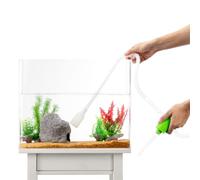Luigi's Sifone Acquario - Pompa Pulizia Acquario Manuale - Aspirarifiuti Fondo per Svuotare e Cambiare Acqua - Aspiratore Veloce e Sicuro - Accessori Acquari Pesci Rossi