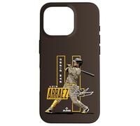 Luis Arraez | Giocatori di baseball MLB di San Diego| MLBLAR204M Custodia per iPhone 16 Pro