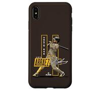 Luis Arraez | Giocatori di baseball MLB di San Diego| MLBLAR204M Custodia per iPhone XS Max