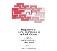 Luis Carrasco Regulation of Gene Expression in Animal Viruses (Copertina rigida)