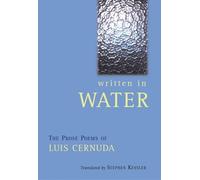 Luis Cernuda Written In Water (Tascabile)