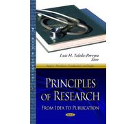Luis H Toledo-Pereyra Principles of Research (Copertina rigida)