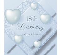 Luis Lukesun 18th Birthday Guest Book (Copertina rigida)