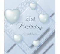 Luis Lukesun 21st Birthday Guest Book (Copertina rigida)