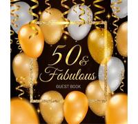 Luis Lukesun 50 & Fabulous - A 50th Birthday Guest Book (Copertina rigida)