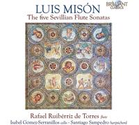 Luis Misón – Luis Misón: The Five Sevillian Flute Sonatas – CD – Jewel Case