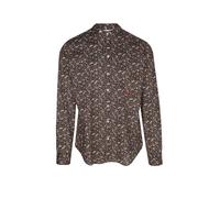 LUIS TRENKER Camicia tradizionale LUBERNET marrone | M