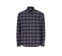 LUIS TRENKER Camicia tradizionale LUBODO blu | M