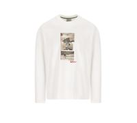 LUIS TRENKER Trachtenshirt LURICO bianco | XL