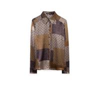 LUISA CERANO Blusa di seta marrone | 40